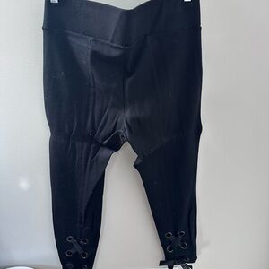 Torrid leggings  with Lace-Up Detail